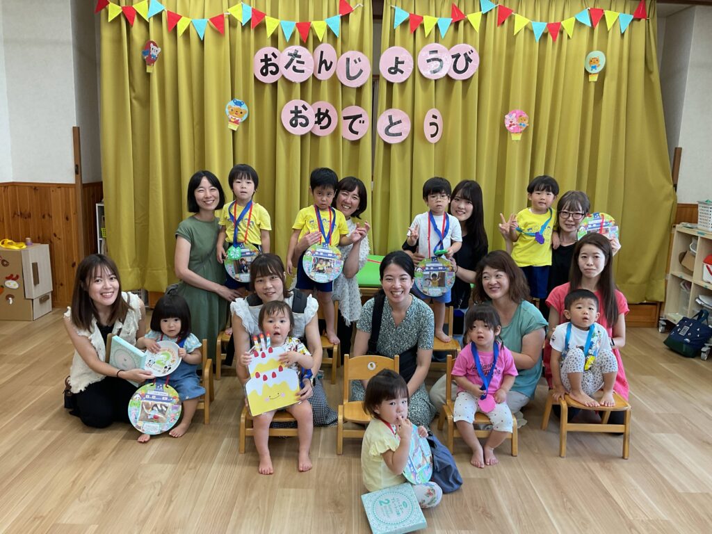 ８月お誕生日会