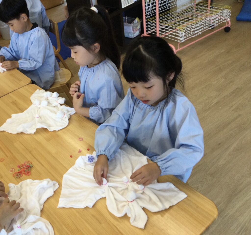 〜 Tシャツを染めたよ 〜