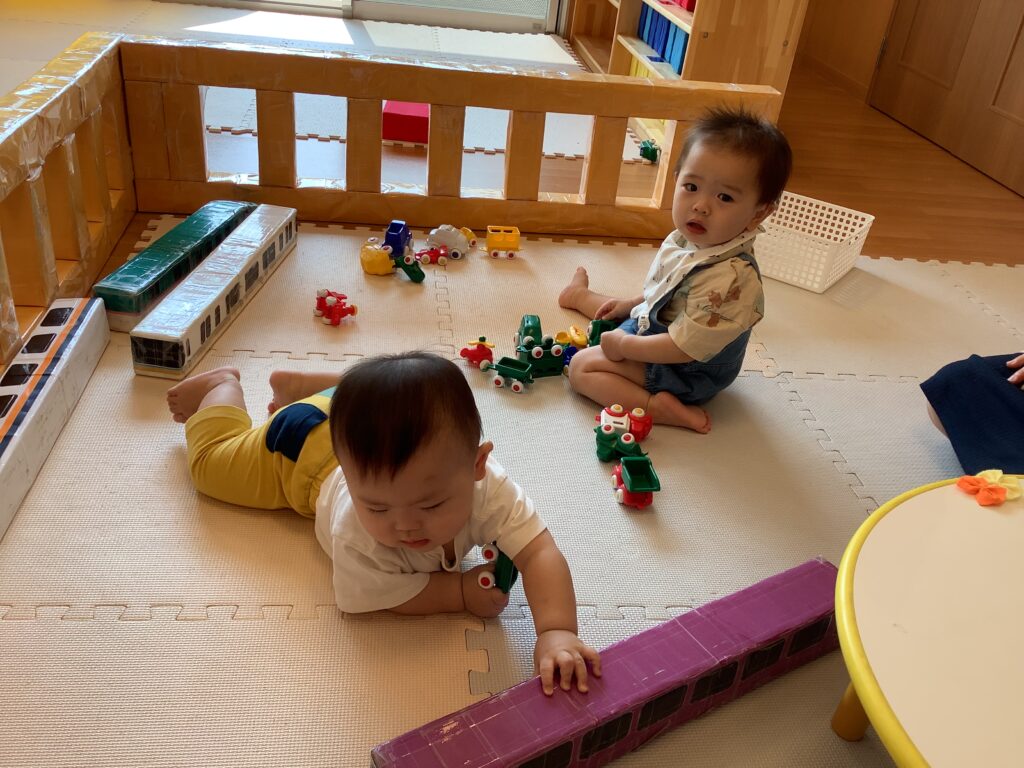 【子育て広場】米粉粘土・室内遊びを楽しみました！