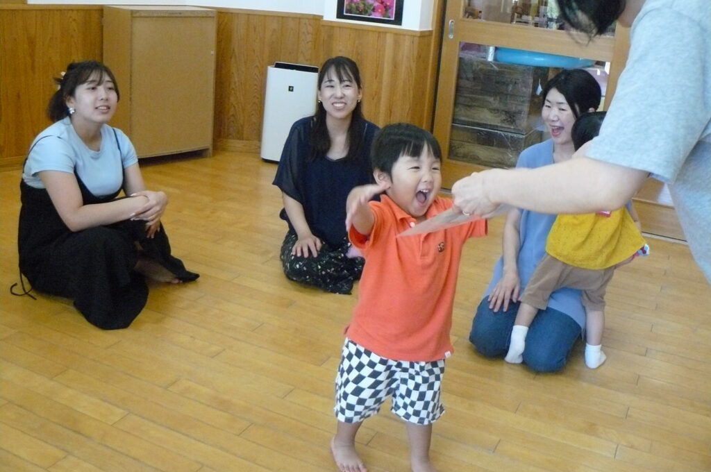 支援センター虹🌈9/3親子教室ランラン（１歳児コース）閉講式✨