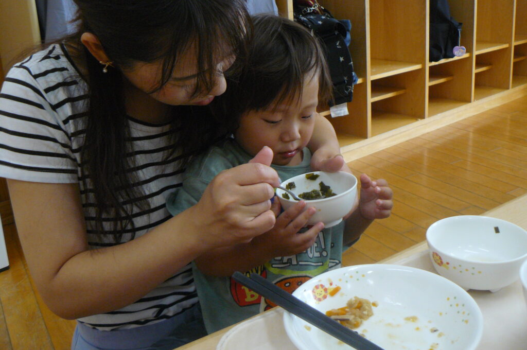 支援センター虹🌈９/１０ウキウキ試食会🍚再投稿
