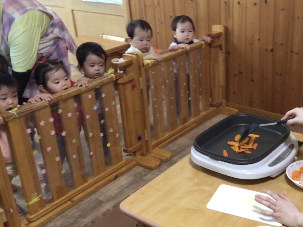 〜 にんじんをやいてもらったよ 〜