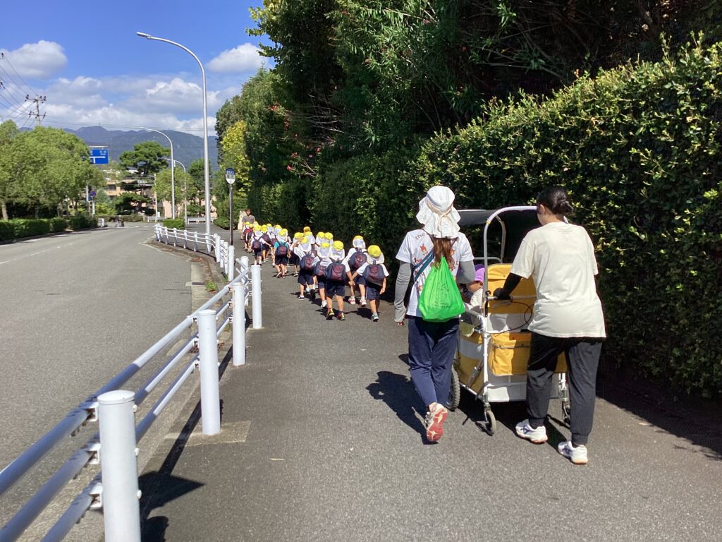 10月の避難訓練をしました。