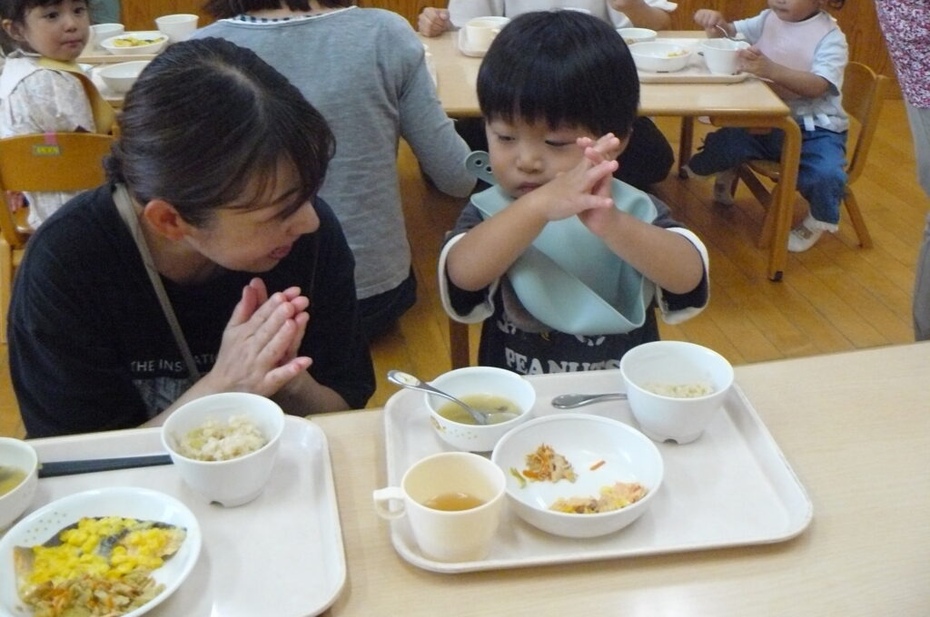 支援センター虹🌈ウキウキ試食会🍚