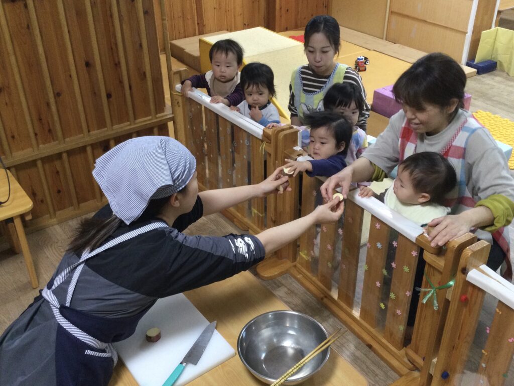 〜 やさいをやいてもらったよ③ 〜