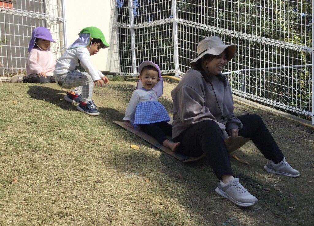 〜 そりすべりをしたよ 〜