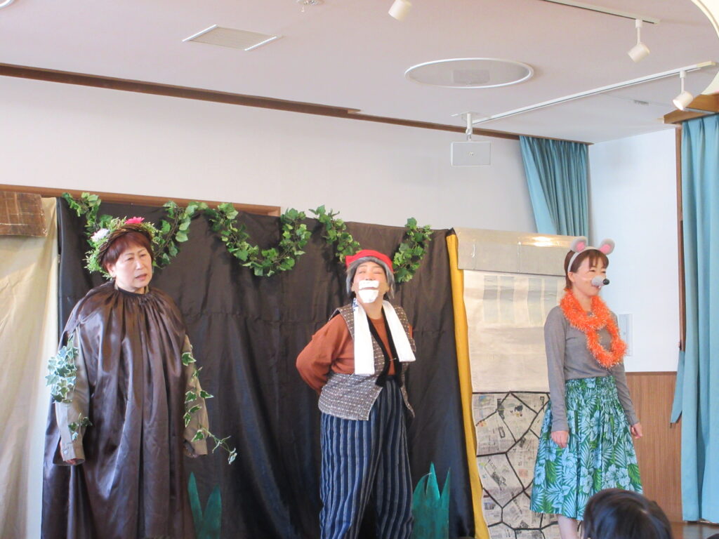 ママーズメロディの劇があったよ！