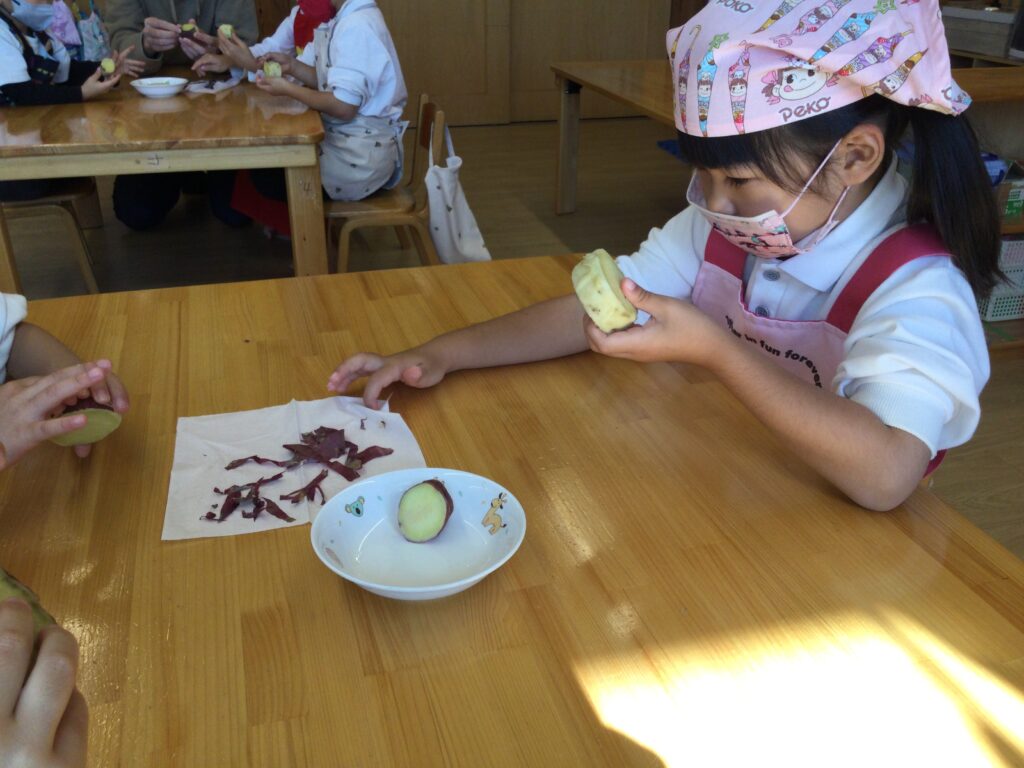 〜 さつまいもクッキーを作ったよ 〜