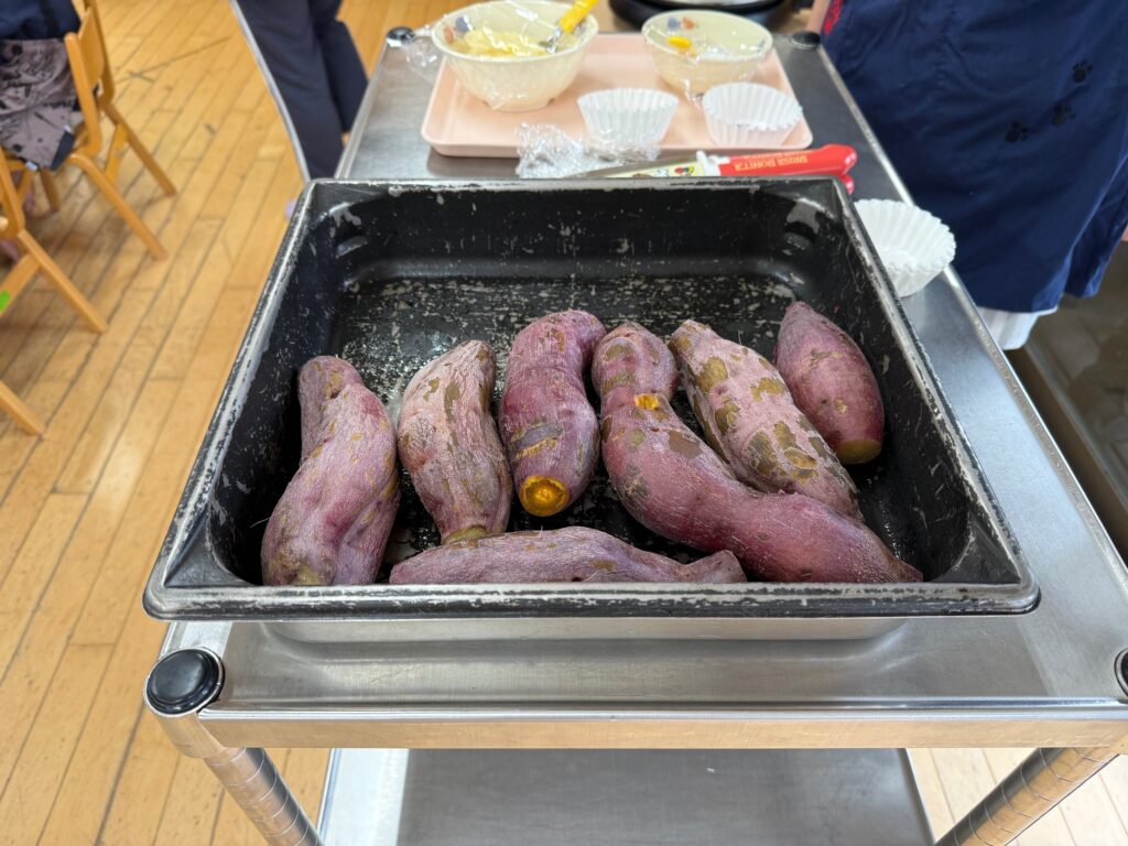 さつまいもクッキング🍠