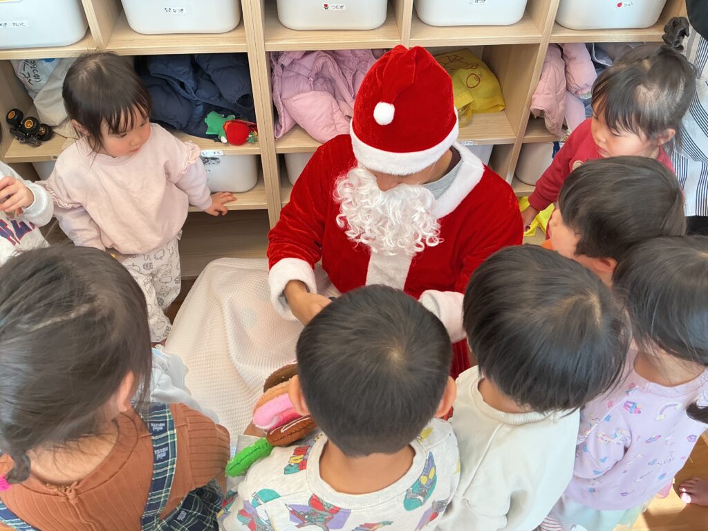 クリスマス会をしたよ！