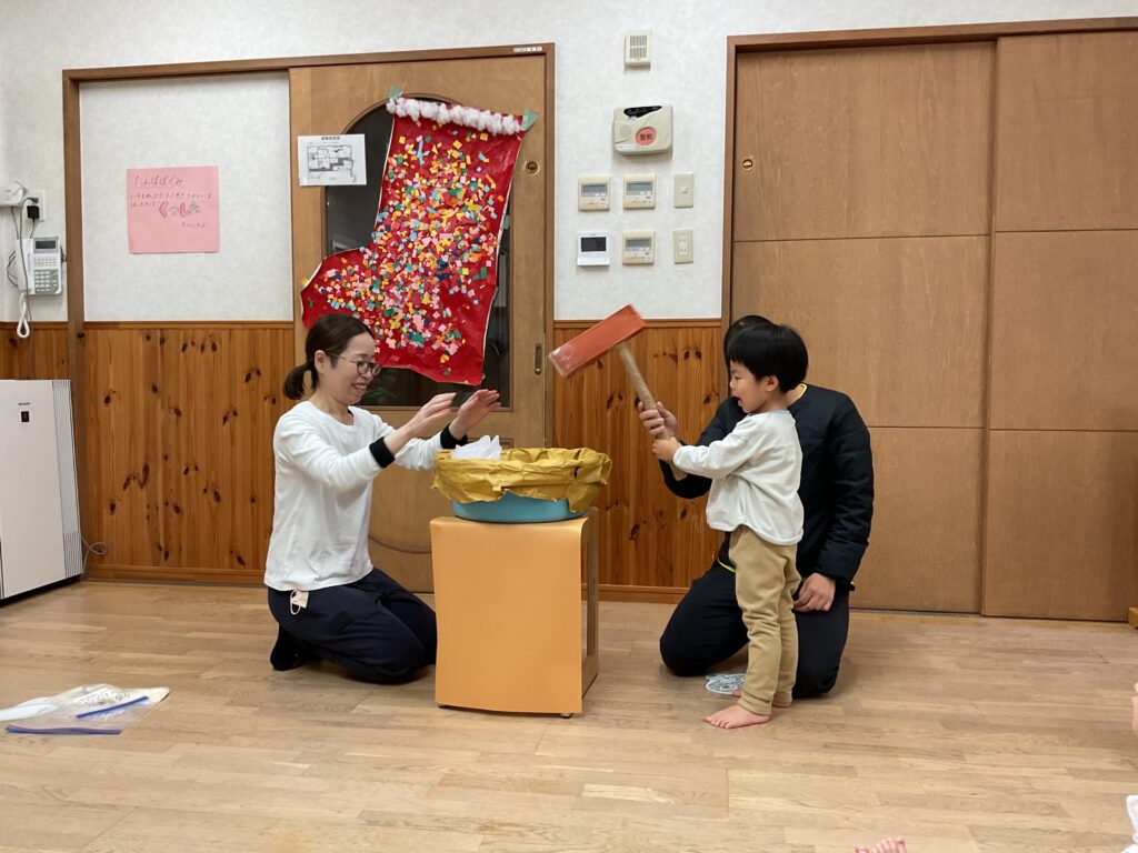 おもちつきのお話