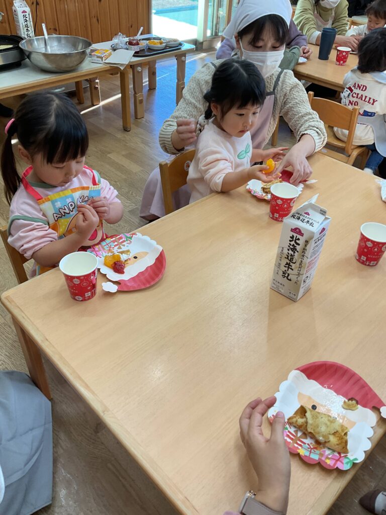 12月4日　クレープクッキング