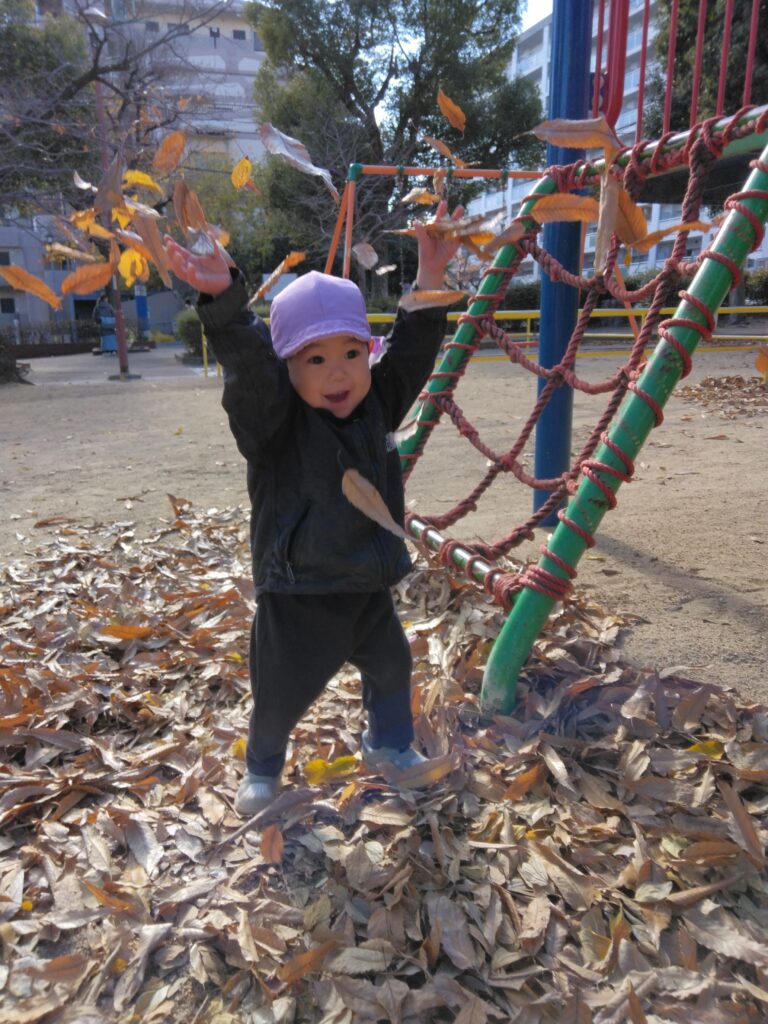 外遊びが大好き！