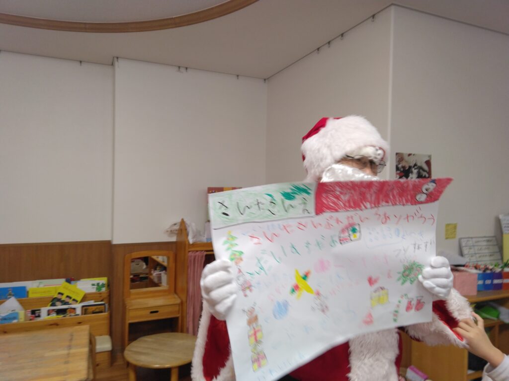 サンタさんがやってきた🎅🎄