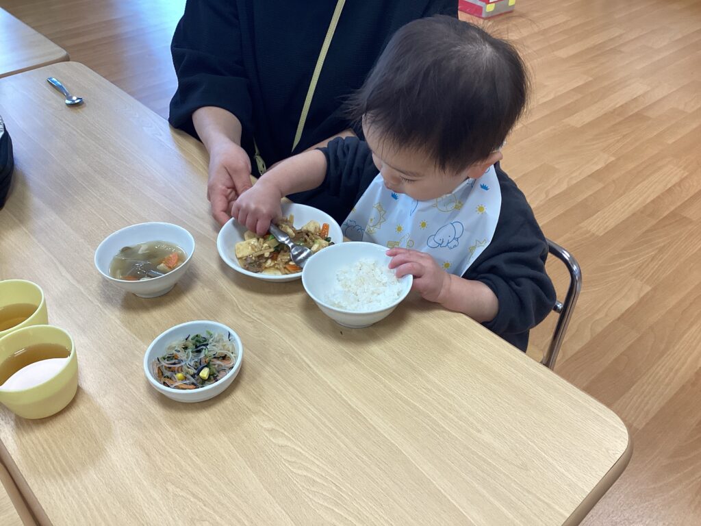 給食体験をしました！