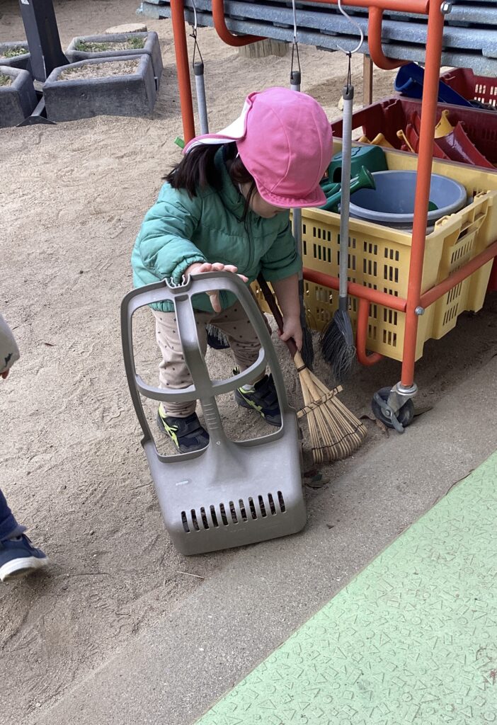 落ち葉を見つけた！