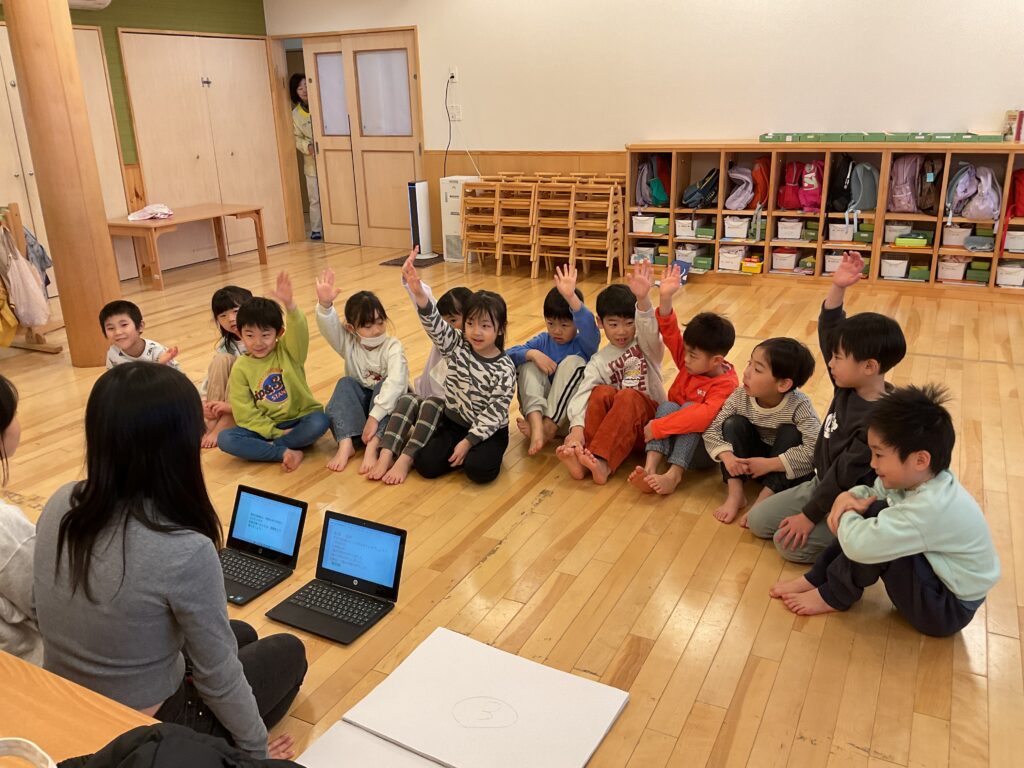 新曽北小学校6年生との交流会！めろん組🍈