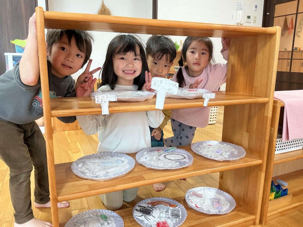 魚屋さんごっこ🎣（ラチとらいおん　4・5歳児）