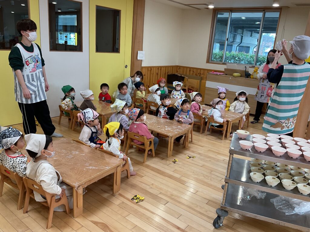 もも組🍑食育〜ふりかけ作り〜