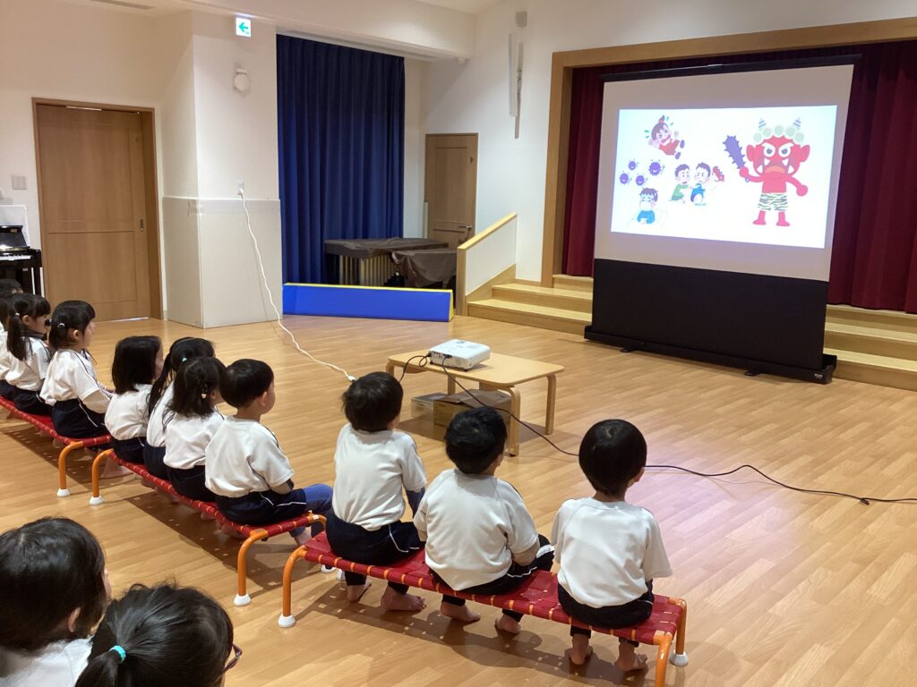 節分会を開催したよ！