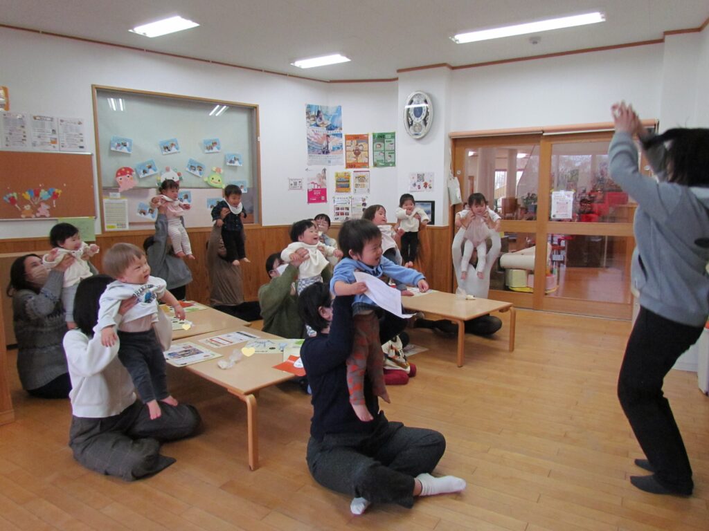 支援センター虹🌈後期親子教室ルンルン「閉講式🌸」