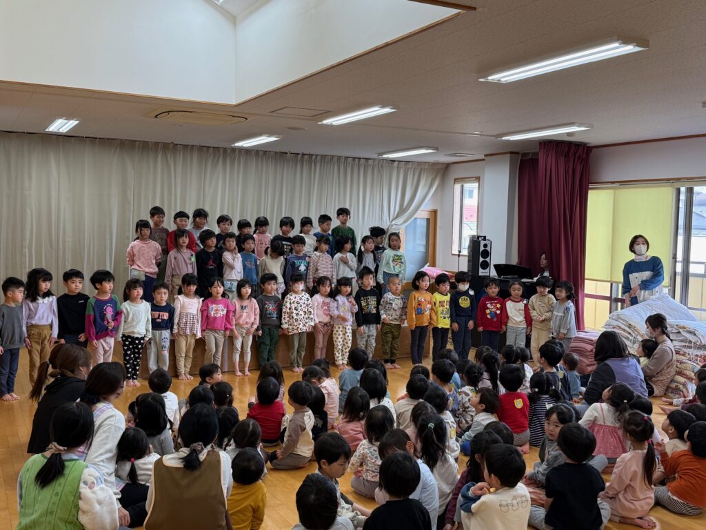 年長組さんコンサート🎤